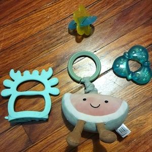 Baby teething toys and Jellycat